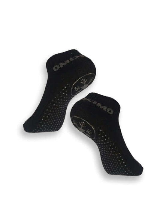 Antislips Grip Sock - Ankle - Black - 3 pair pack - Hot Eskimo