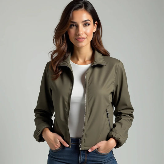 Lightweight Full Zip Jacket Women - Lightweight Full Zip Jacket Women for Everyday Comfort