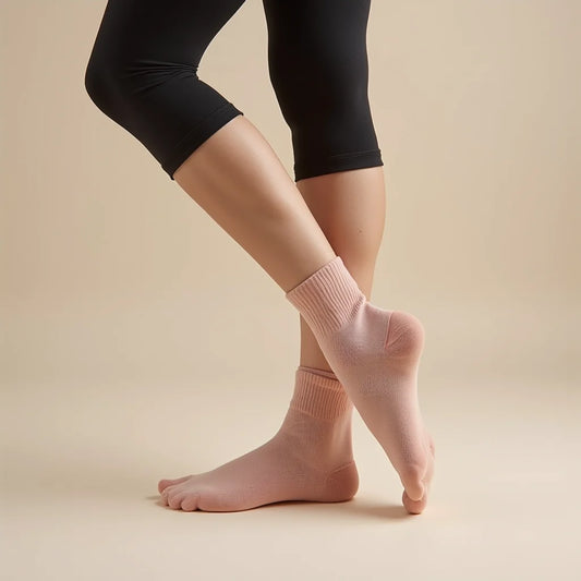 Barre Socks With Grips - Barre Socks with Grips for Stable Home Barre Practice